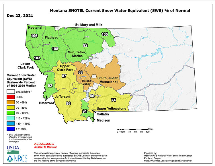 24 December, 2021 - Yellowstone River and Livingston Area Fly Fishing Report