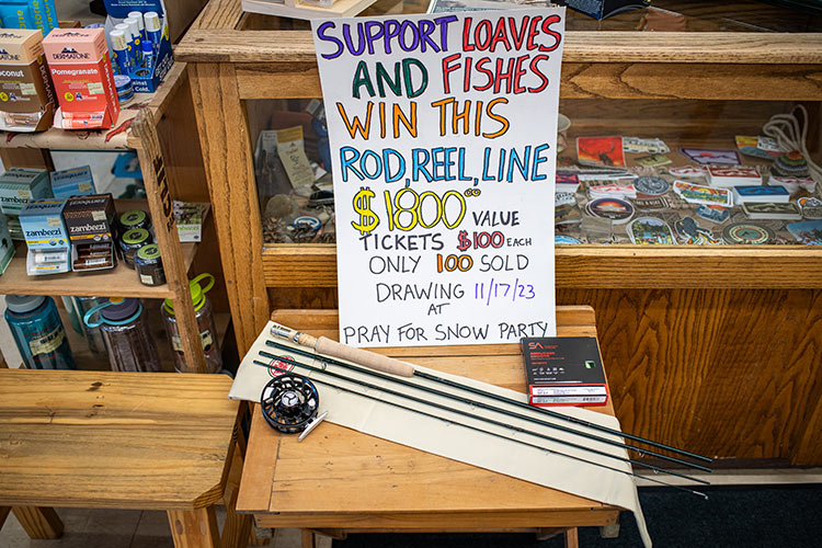 Limited Fly Rod Package Raffle For Pray For Snow Celebration