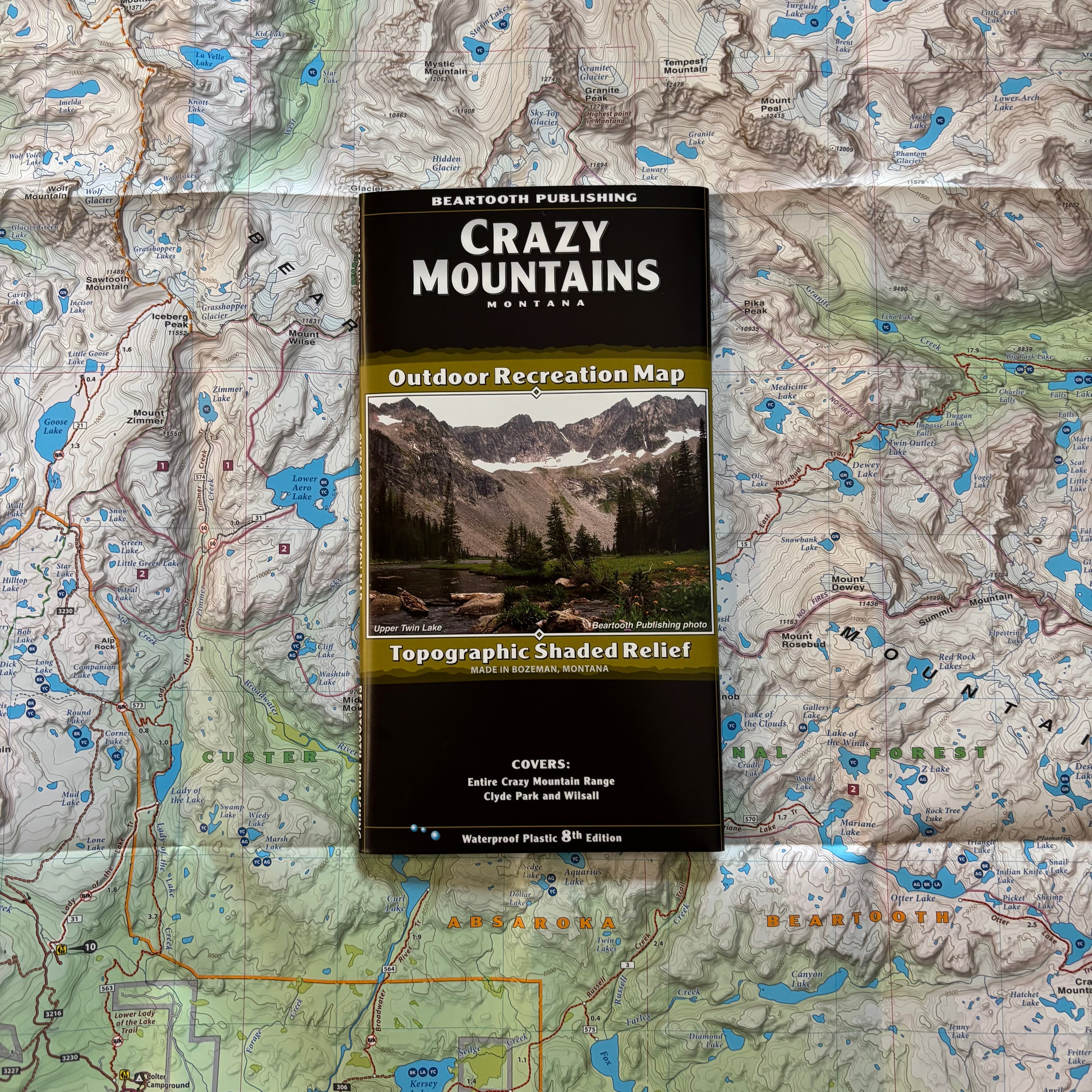 Beartooth Publishing Maps - Crazy