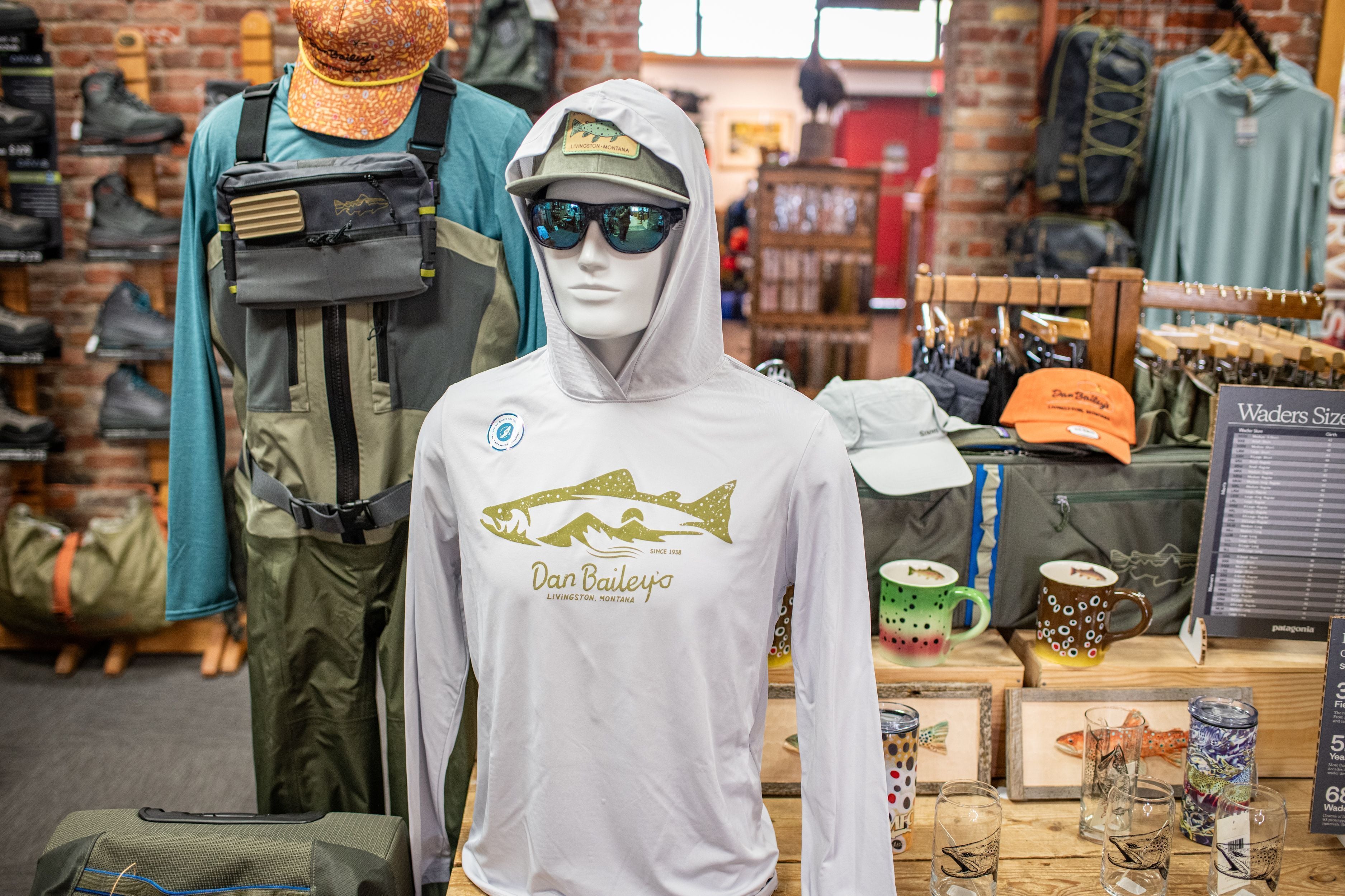 Ouray Ms Sundial L/S Hood MTN Trout