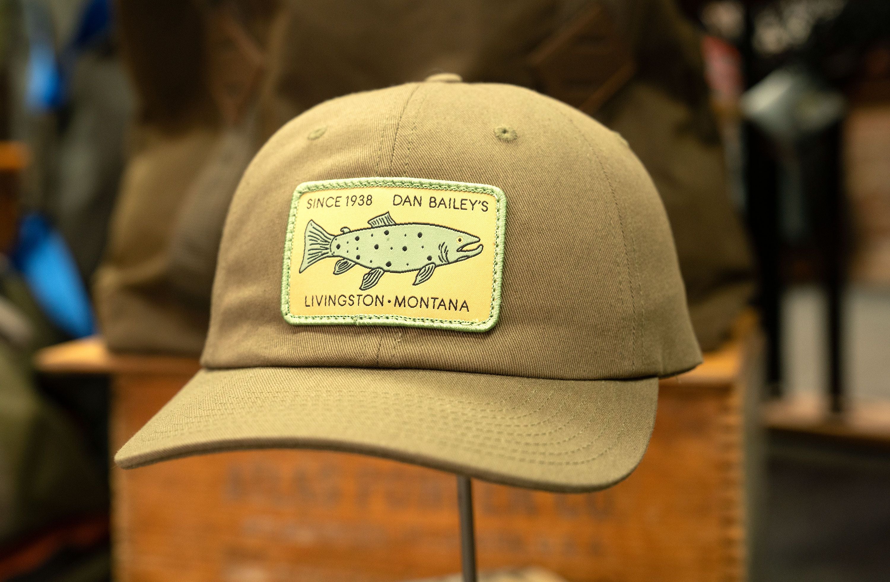 Dan Bailey's Wall Trout Patch Cotton Cap