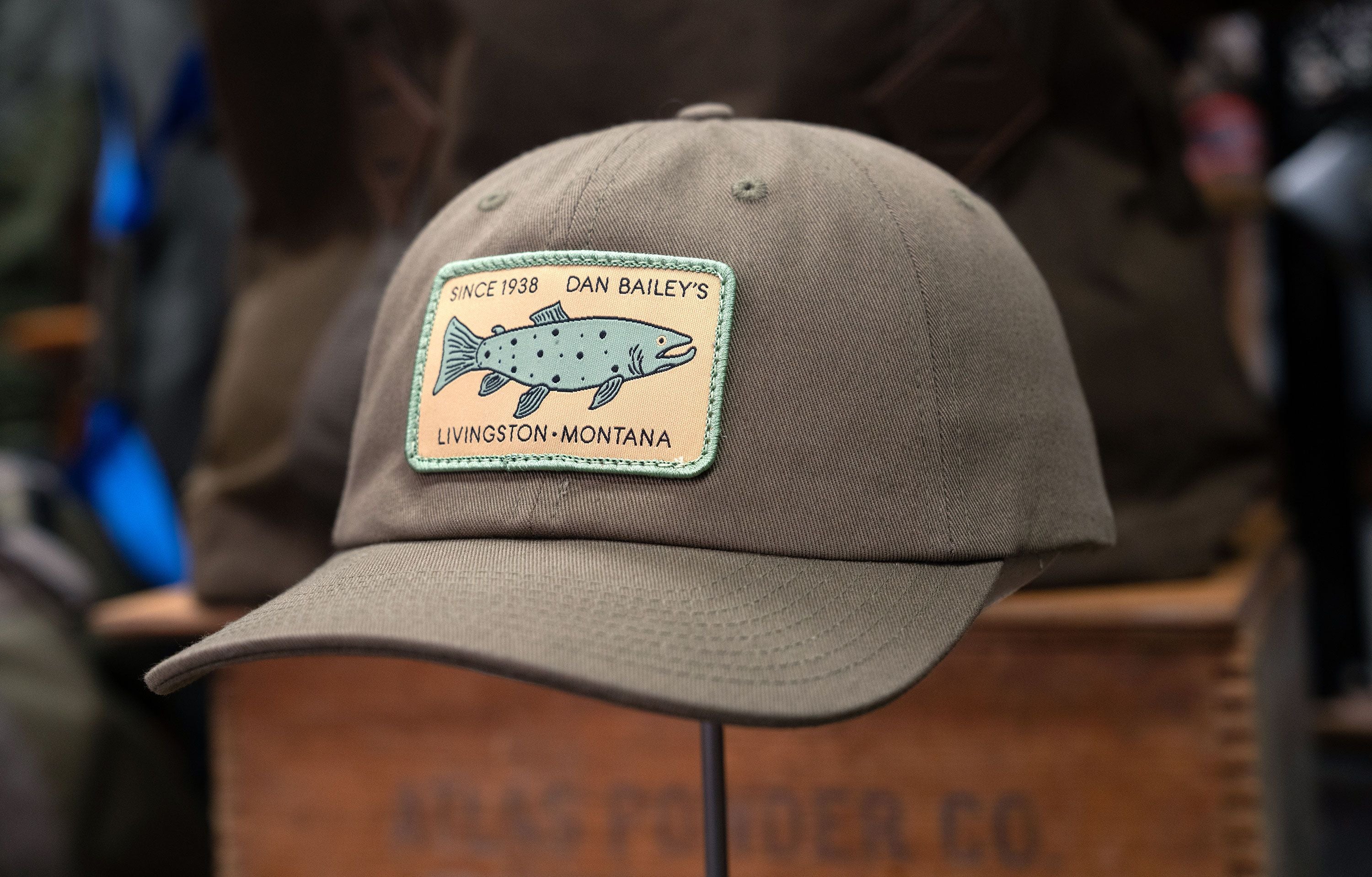 Dan Bailey's Wall Trout Patch Cotton Cap
