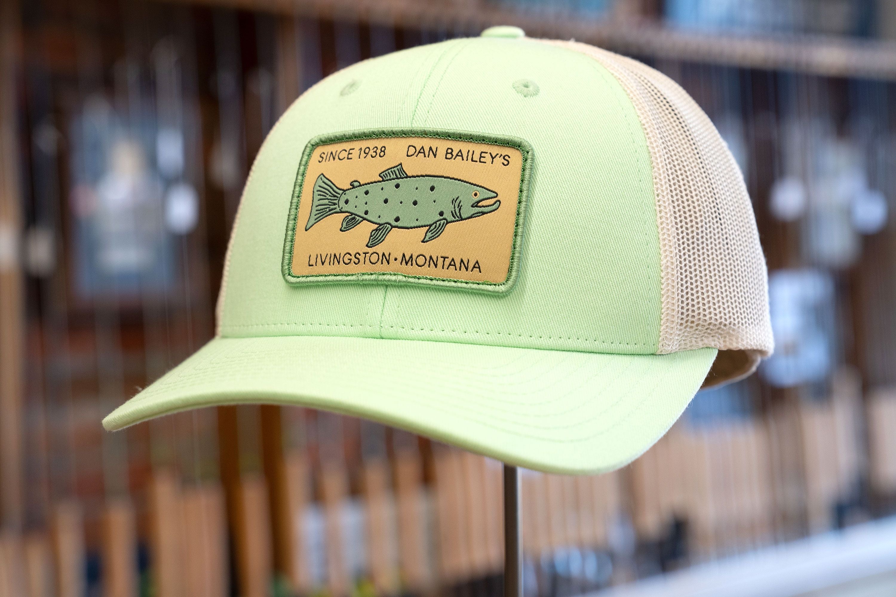 Dan Bailey's Wall Trout Patch Six-Panel Trucker