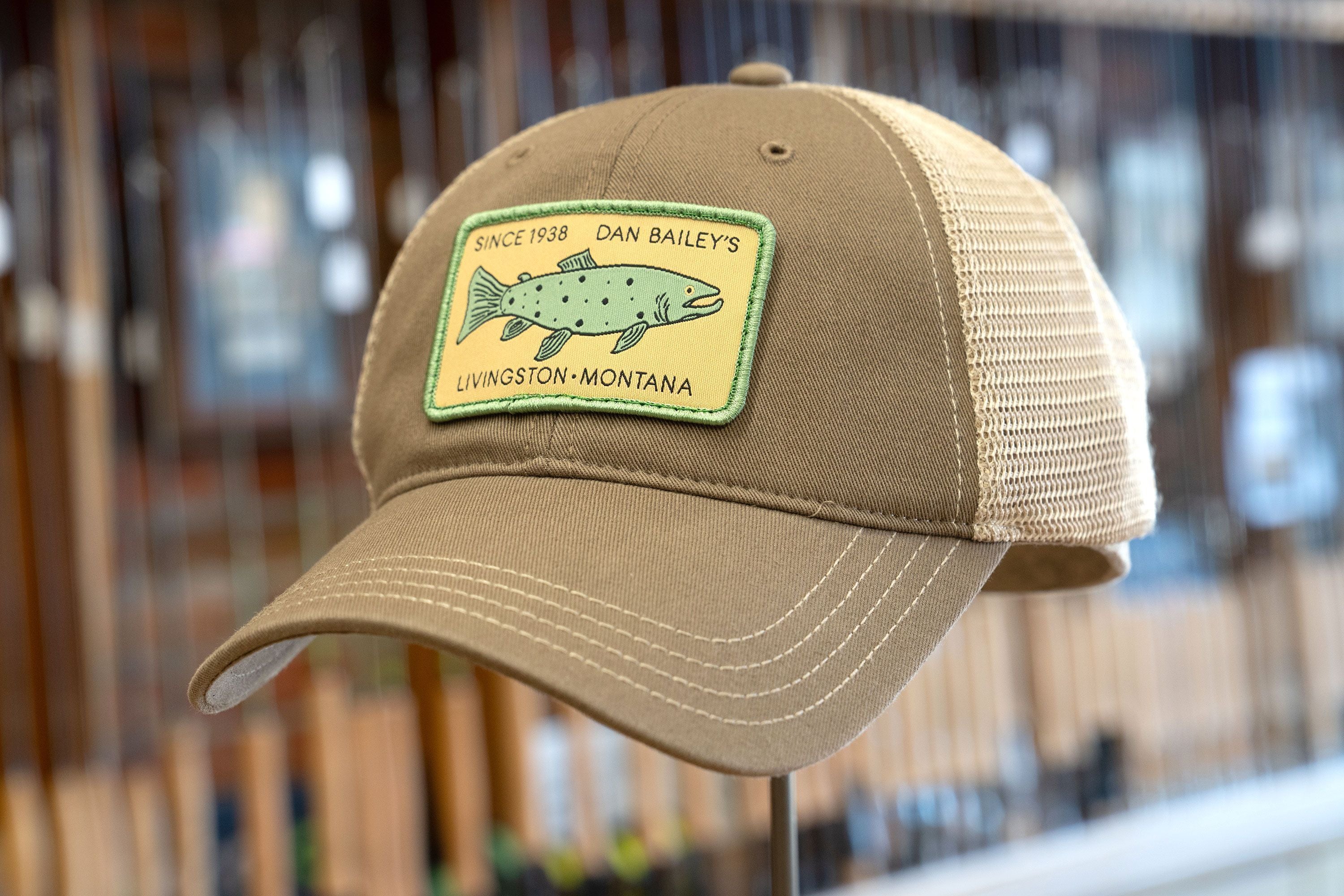 Dan Bailey's Wall Trout Patch Classic Cap