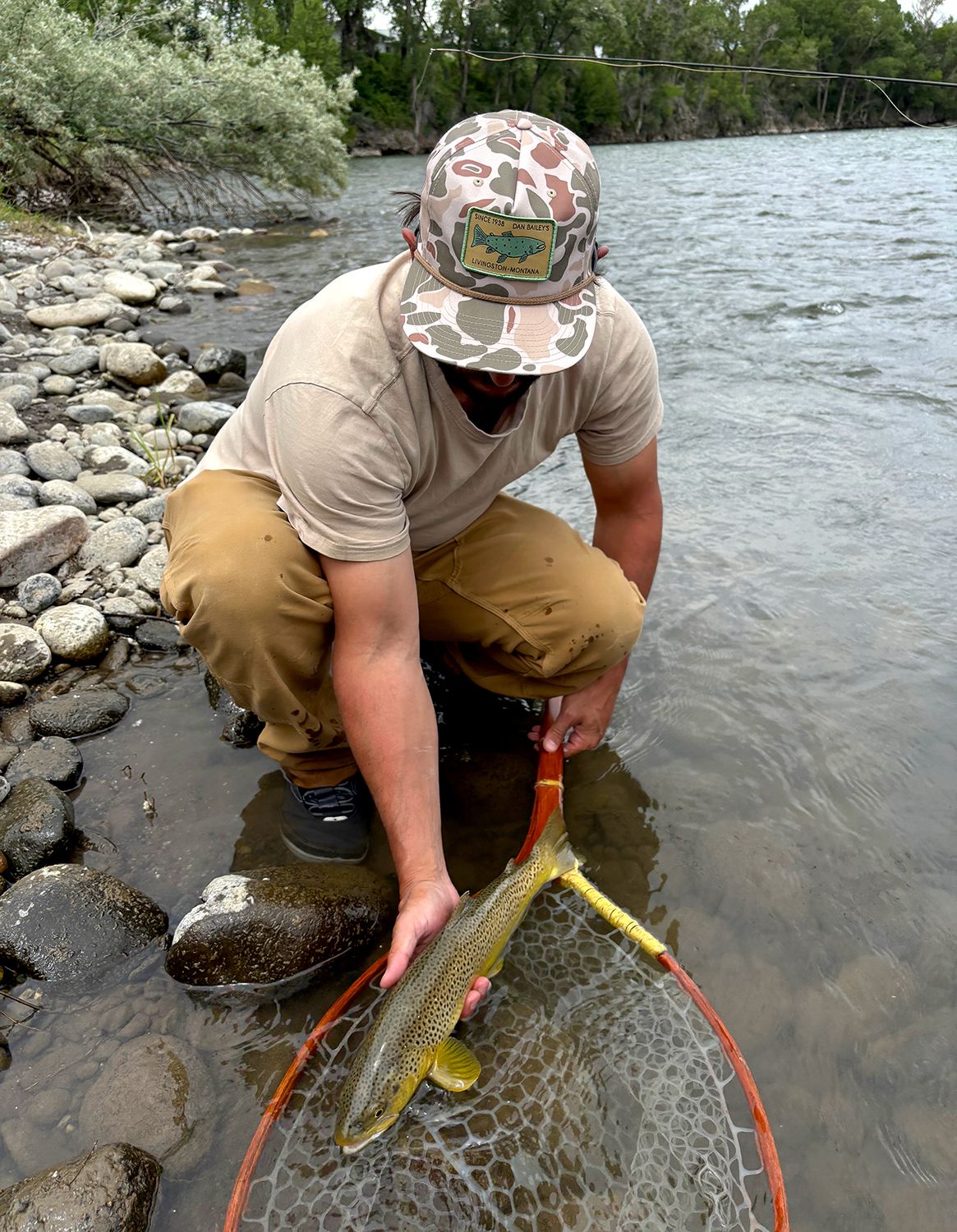 Dan Bailey's Wall Trout Patch Classic Roper
