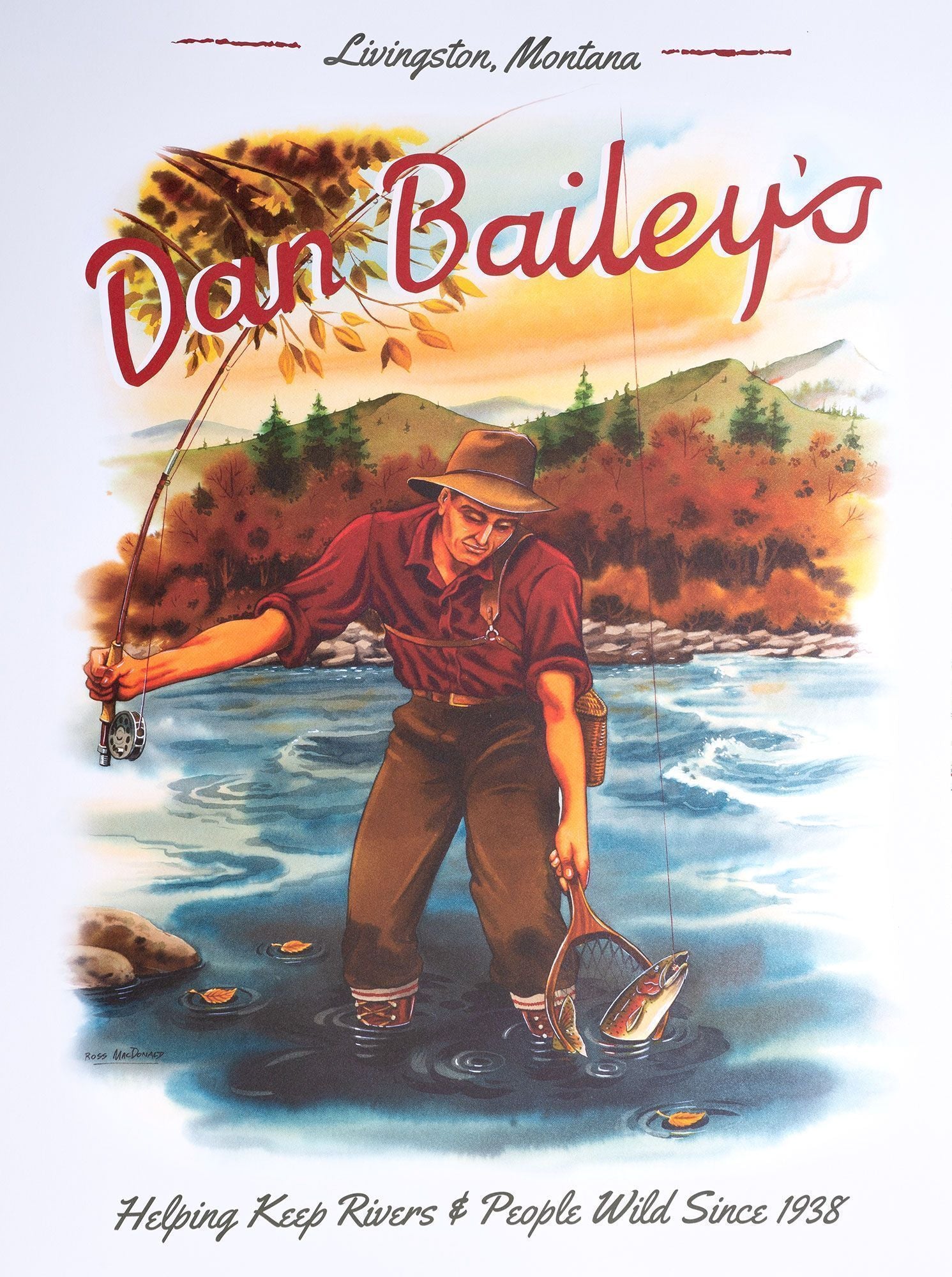 DB Fisherman Poster