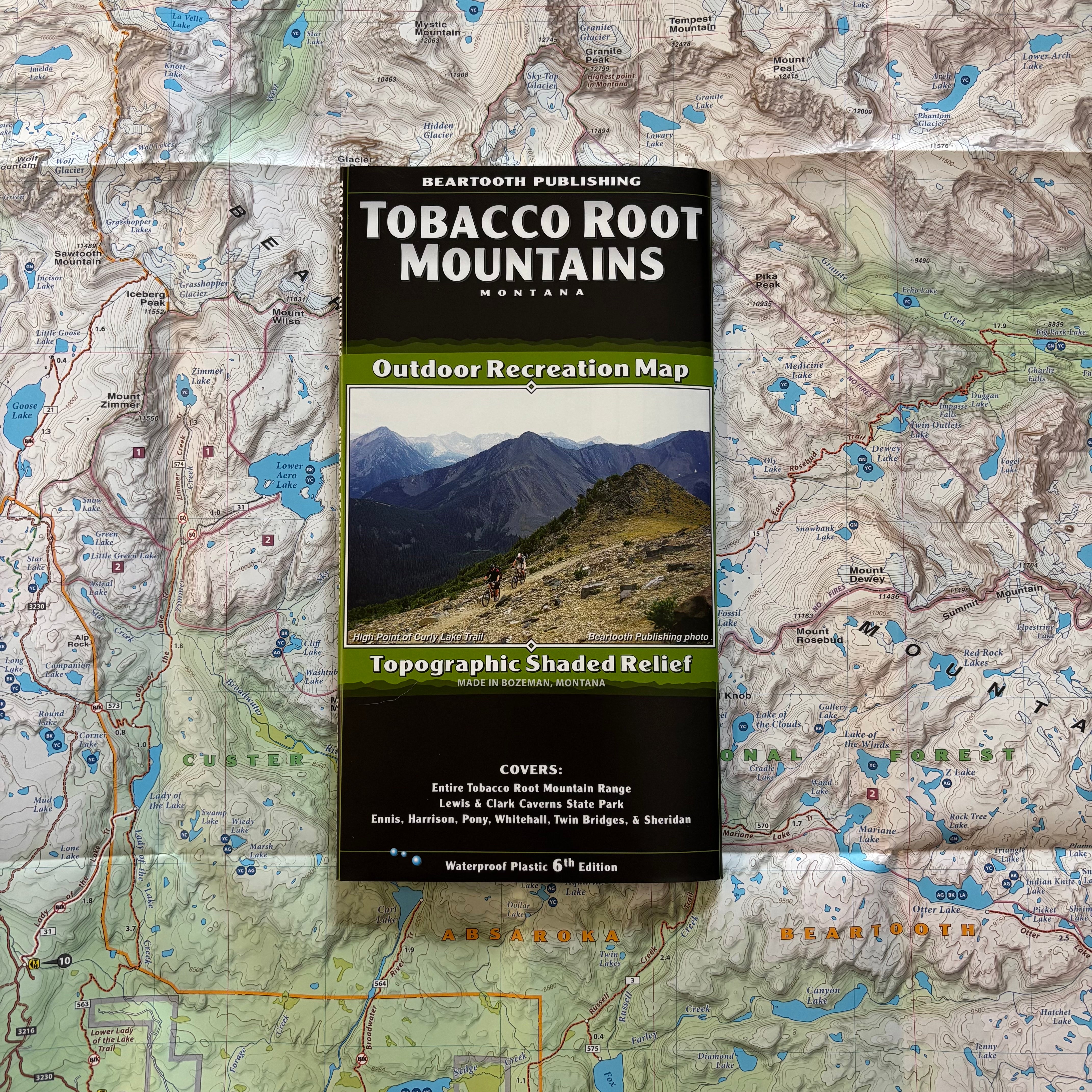 Beartooth Publishing Maps - TobaccoRoots