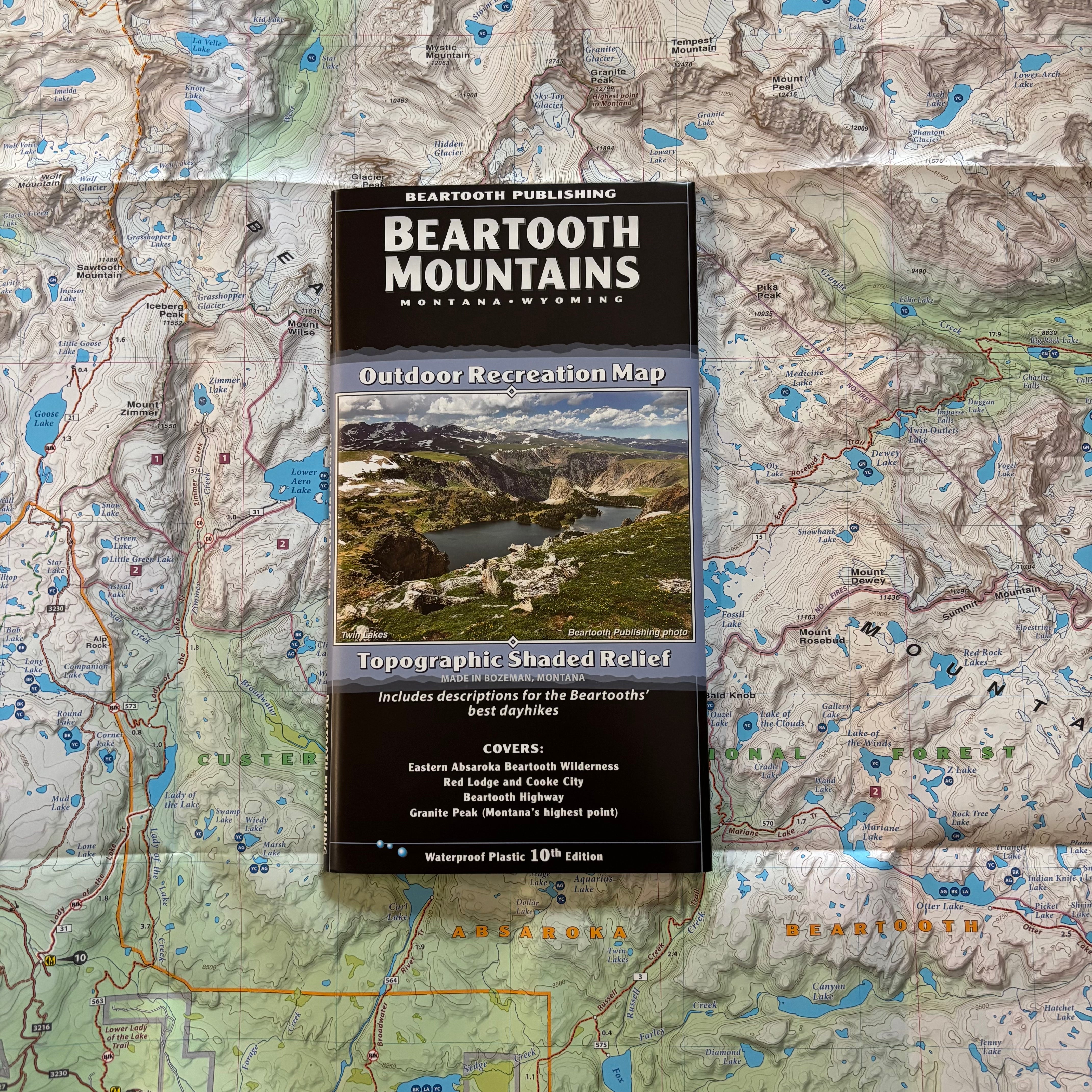 Beartooth Publishing Maps - Beartooths
