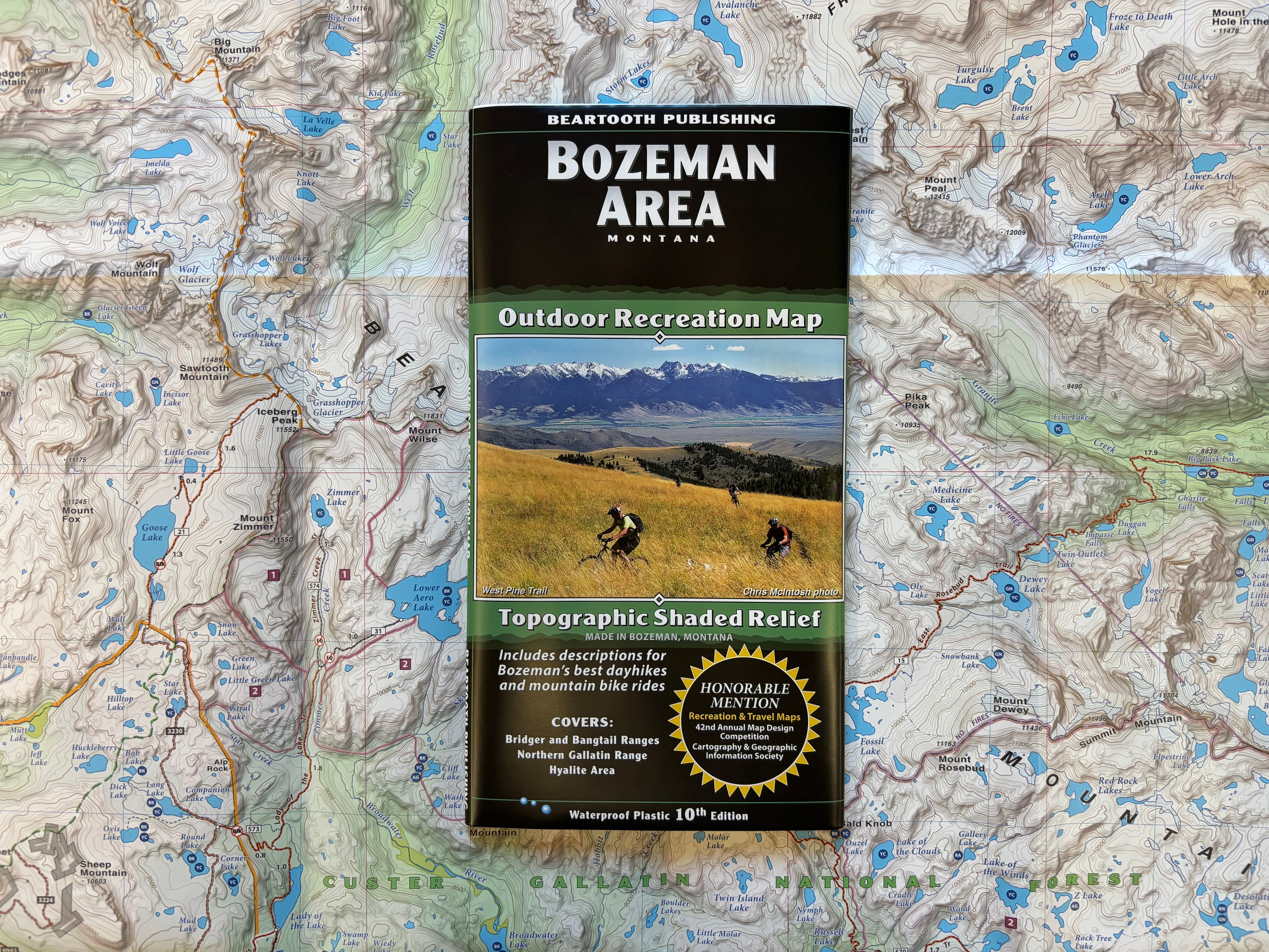 Beartooth Publishing Maps - Bozeman Area